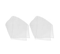 KOMBIUDA Doublures pour cuiseur vapeur nylon blanc lot de 2 grande capacité réutilisables pour cuisson riz gluant et riz adaptées aux repas familiaux et activités en plein air