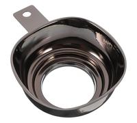 KOMBIUDA Entonnoir à Large Bouche Carrée en Acier Inoxydable Grand Diamètre Poignée pour Remplir Bouteilles et Pots de Confiture Cuisine