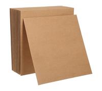 KOMBIUDA Enveloppes Carrées en Papier Kraft Épaissi 20 X 20 CM Lot de 20 Pochettes Écologiques pour Cartes Invitations et Loisirs Créatifs Enveloppes Kraft Robustes et Réutilisables pour