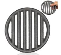 KOMBIUDA Fer Grille de Cuisson Ronde 1 Pièce, pour Barbecue Extérieur | Répartition Uniforme Chaleur, Entretien Simple, Usage en Plein Air, Accessoire pour Foyer et Grill