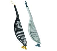 KOMBIUDA Filtre à riz et cuillère à riz 2pcs plastique tamis fin léger cuisine ménage usage domestique sans risque de blessure Couleur Aléatoire