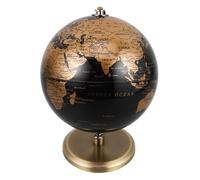 KOMBIUDA Globe Or Terrestre Décoratif Rotatif en Métal Style Européen Vintage Élégant Éducative et Raffinée pour Décoration de Bureau ou Maison
