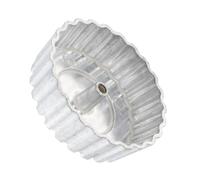 KOMBIUDA Moule à timbales sans poignée en alliage d'aluminium argenté pour friture de boulettes et snacks maison, ustensile de cuisine pratique