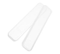 KOMBIUDA Organisateur de Couverts en Plastique, Boîte Porte-baguettes avec Couvercle, Rangement Compact et Léger pour Bureau et Activités en Plein Air
