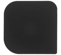 KOMBIUDA Outil de Nettoyage de Casseroles en PC Noir, Grattoir Non Rayant pour Poêles en Fonte et Grill, Fonction Odorless, Usage Cuisine et Nettoyage