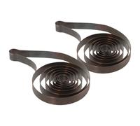 KOMBIUDA Pièces de Réveil Mécanique en Acier 2pcs pour Réparation D'horloges Vintage, Ressort Principal Fiable Stabilité Améliorée pour Entretien Horloger