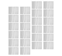 KOMBIUDA Pochette Transparente pour Cahier A4 40pcs, Housse de Protection en PP, Imperméable et Résistante, pour Journaux et Documents à l’École