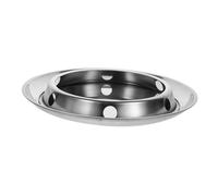 KOMBIUDA Support De Wok De 28 Cm Support De Cuisson À La Vapeur Pour Casserole Tapis Isolant En Acier Inoxydable Outil Pour