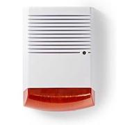 KOMELEC FRANCE Sirène d'alarme factice extérieure ip44 Blanc G