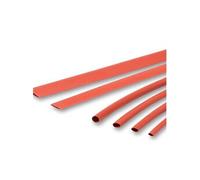 KOMELEC Lot de 40 gaines thermorétractables rouges