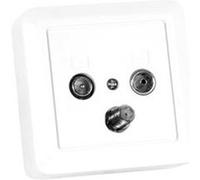 KOMELEC Prise murale tv / fm / sat G