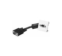 KOMELEC Prise murale vga avec câble de 20cm