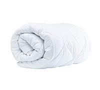 Komfortec Couette d'hiver 240 x 220 cm, épaisse pour l'hiver, Anti-Allergique, Extra Chaude, Lavable, Blanc