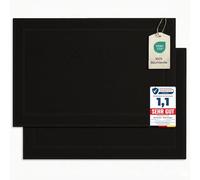 Komfortec Lot de 2 Tapis de Bain 50x80 cm, 100% Coton 800 g/m²