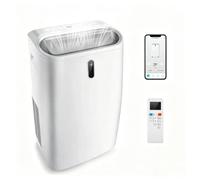 KOMFOTTEU Climatiseur Mobile Silencieux, 16000BTU, Minuterie & Télécommande