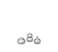 Komo Mini Vase Set de 3 Argent