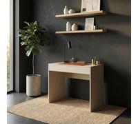Komodee Bureau Forde Cachemire 75x75x50 cm | Bureau FORDE - Spacieux - Avec tiroir - Cachemire - Largeur 75 cm, Hauteur 75 cm, Profondeur 50 cm
