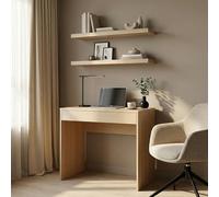 Komodee Bureau Forde Chene Sonoma 75x75x50 cm | Bureau FORDE - Spacieux - Avec Tiroir - Chêne Sonoma - Largeur 75 cm, Hauteur 75 cm, Profondeur 50 cm