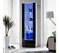 Komodee Vitrine Alessandria A1 Blanc/Blanc 60x192x42 cm