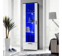 Komodee Vitrine Alessandria A2 Wotan/Wotan 60x192x42 cm
