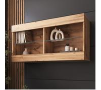 Komodee Vitrine Suspendue Horizontal Tivoli - Wotan Wotan - 100 x 50 x 29 cm - sans LED