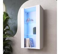 Komodee Vitrine Tivoli A1 Blanc/Blanc 50x100x29 cm