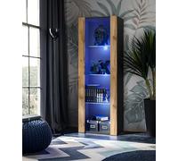 Komodee Vitrine Tivoli A1 Noir/Wotan 55x159x35 cm