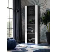 Komodee Vitrine Tivoli Noir/Blanc 55x159x35 cm