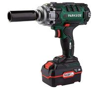 Kompernass Parkside Clé à percussion sans fil 20 V avec batterie lithium-ion allemande (4 Ah) et chargeur rapide