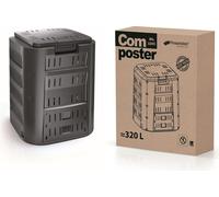 Kompostér COMPOGREEN 320 l - barva: černá