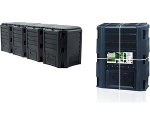 Kompostér MODULE COMPOGREEN 1600 l bez balení - barva: černá