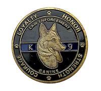 KONGZIZZW États-Unis Chien Animal commémorative pièce de Monnaie Artisanat Cadeau Badge Collection de pièces de Monnaie
