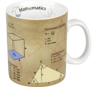 Konitz Tasses mathématiques de la connaissance, marron, 33,2 x 23,2 x 14,2 cm