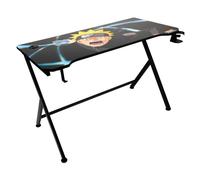 Konix – Bureau gaming Naruto Shippuden 121x69x76 cm Y, bois & métal, porte-gobelet & support casque