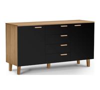 Konsimo Commode bébé Frisk - Anthracite