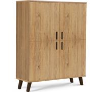 Konsimo Commode bébé scandinave - Marron