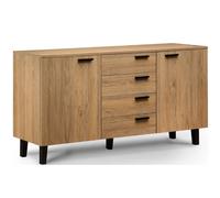 Konsimo Commode bébé scandinave - Marron