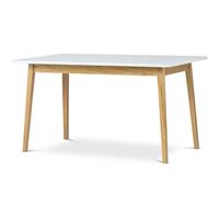 Konsimo table à manger extensible - Blanc