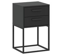 Konsimo Table de chevet RECTUS - Anthracite
