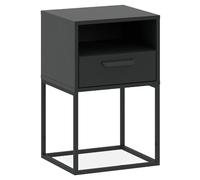 Konsimo Table de chevet Rectus - Anthracite
