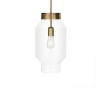 Konsthantverk Pendule Fenomen Verre transparent. laiton brut. grand