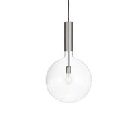 Konsthantverk Pendule Rosdala verre transparent. fer. grand
