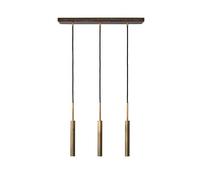 Konsthantverk Suspension Droite 3 Pièces Pole - Laiton Brut