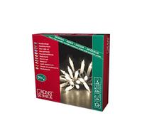 Konstsmide 1112-002 One String Mini Guirlande d'Eclairage Intérieure 20 Lampes Claires 230 V Câble Blanc