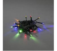 Konstsmide 1408-500 Guirlande lumineuse avec piles pour l'intérieur à pile(s) Nombre de lumière 20 LED multicolore Longueu