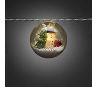 Konstsmide 1446-103 Guirlande Lumineuse Décorative à LED, Plastique/, 0.16 W, Blanc,