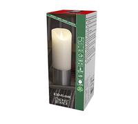 Konstsmide 1823-300 Bougie LED en cire véritable Blanc chaud
