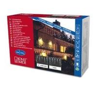 KONSTSMIDE 2746-102 RIDEAU LUMINEUX 16 STALACTITES + 24 LED CHAUD + CÂBLE BLANC 24 V