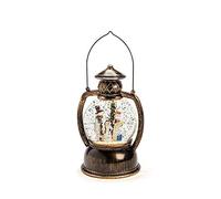 Konstsmide 3498-000 Lanterne Boule à LED Famille de Bonshommes de Neige, Verre/, 0.3 W, Blanc
