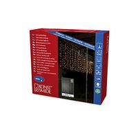 Konstsmide 3674-803 Rideau Lumineux à LED, Plastique, 7 W, Or, 1507 x 1 x 100 cm